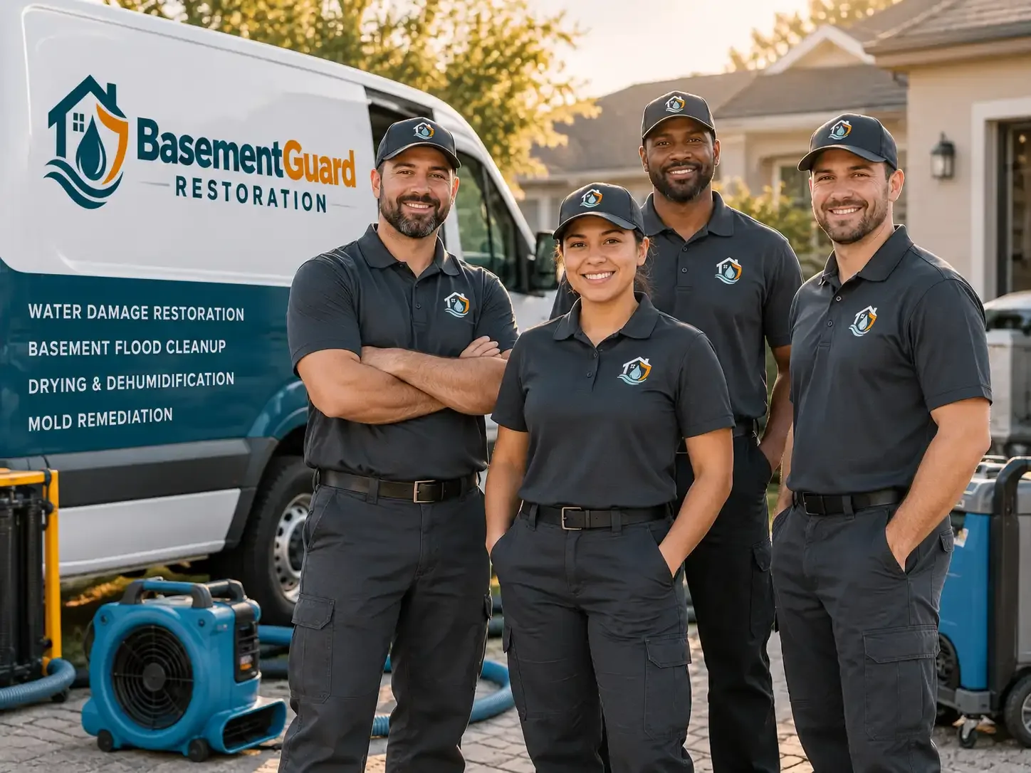 Basement Water Damage Restoration company in Ingalls, MI